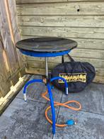 Skottelbraai met gasaansluiting en draagtas, Ophalen, Gebruikt, Hypercamp