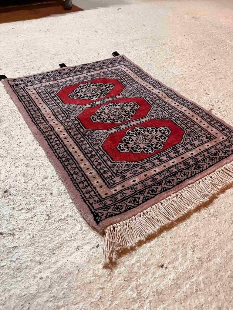 Wandkleed van klassiek oosters wollen tapijt  61/46 cm, Gebruikt, Etten-Leur, DJT@dejuistetoon.eu, Ophalen of Verzenden