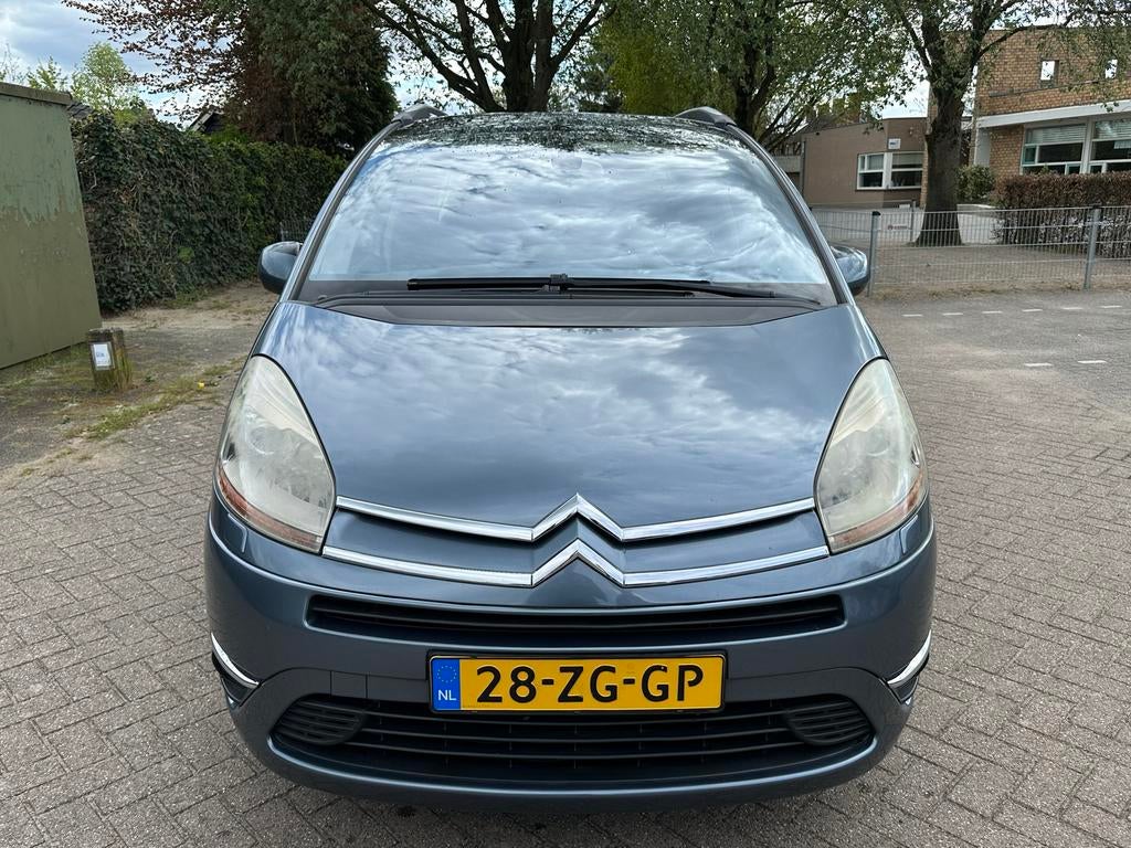 Citroën C4 (Grand) Picasso 2.0 16V Eb6v 2008 Grijs, Auto's, Citroën, Stof, Zwart, 4 cilinders, 1535 kg