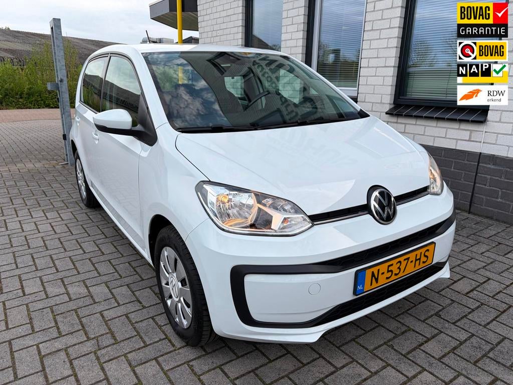 Volkswagen Up! 1.0 / Airco / Telefoon / Navigatie / Centrale, Auto's, Volkswagen, Gebruikt, 4 stoelen, Origineel Nederlands, Bedrijf