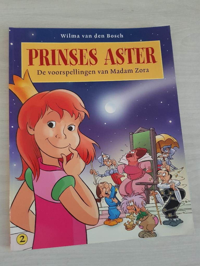 Prinses Aster, Boeken, Eén stripboek, Ophalen of Verzenden, Zo goed als nieuw, Wilma van den Bosch