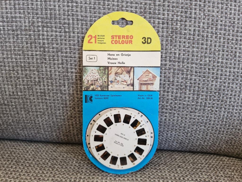 Viewmaster View master vintage hans en grietje muizen enz, Nieuw, Ophalen of Verzenden, Nvt, Nvt