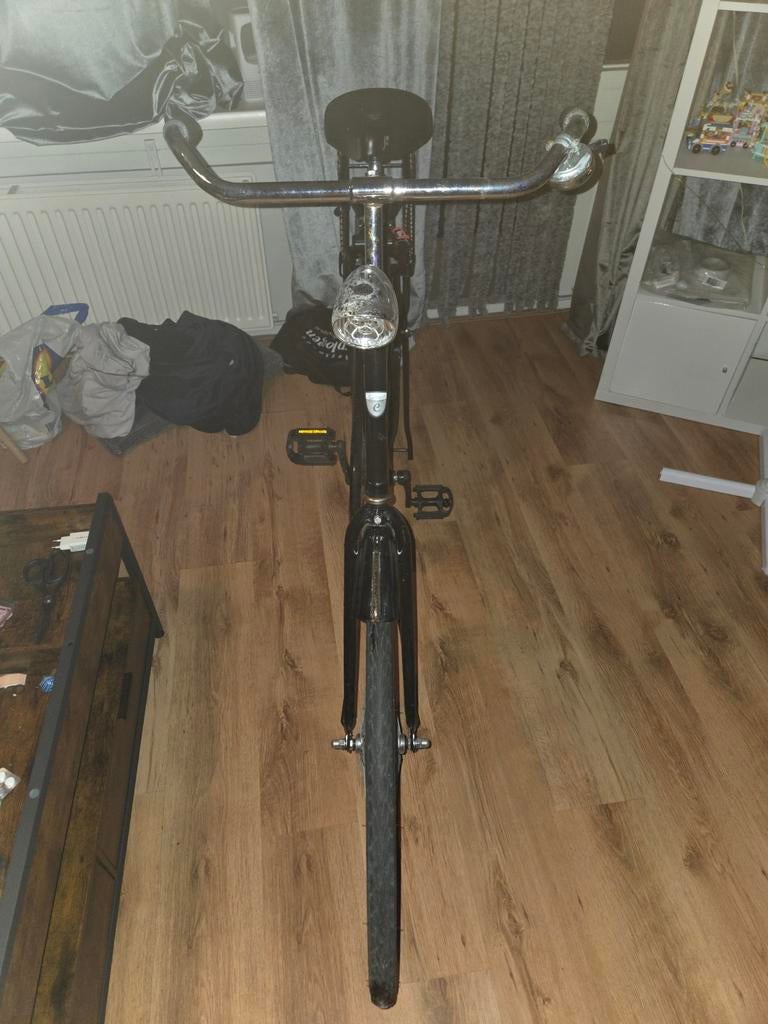 Omafiets Ranger Classic - Zwart, Fietsen en Brommers, 53 tot 56 cm, Ophalen, Gebruikt, Ranger Classic