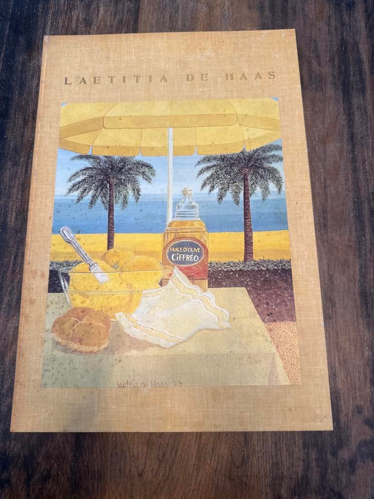 Laetitia de Haas - Boek met gesigneerde prent, Ophalen of Verzenden, Gelezen