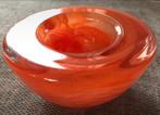 Kosta Boda Kandelaar Oranje Glas, Ophalen of Verzenden, Glas