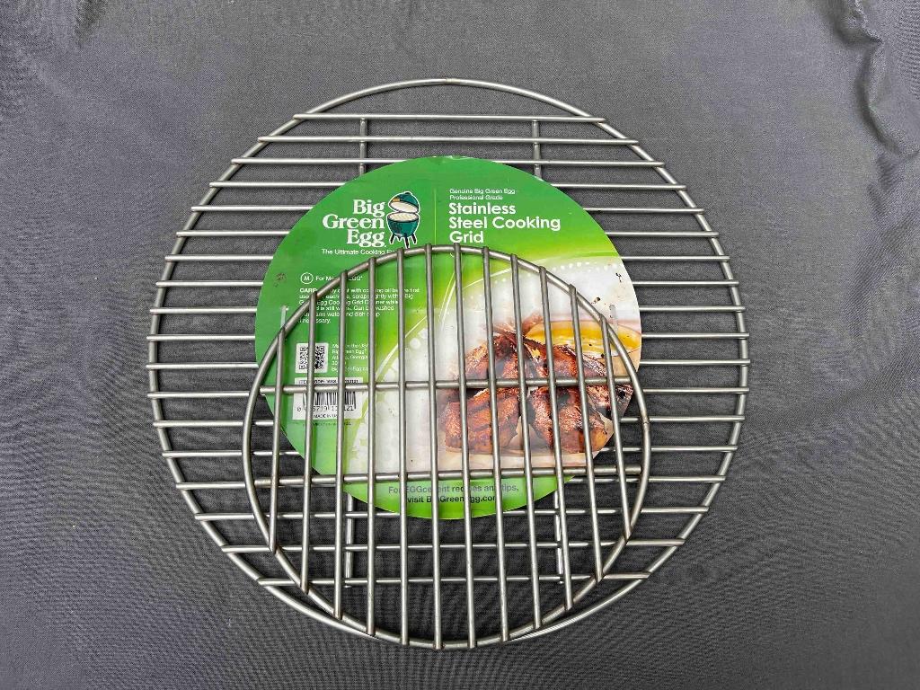 Big Green Egg - Stainless Steel Grid Medium NIEUW, Tuin en Terras, Ophalen of Verzenden, Nieuw, Big Green Egg (origineel)