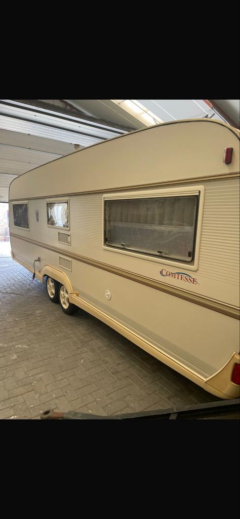 Tabbert Comtesse 630 uit 1998 met airco en nieuwe koelkast, Rondzit, Tabbert, Airco, Particulier