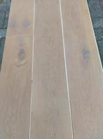 75 m2 rustieke eiken lamelparket vloer, 10 m² of meer, 10 tot 30 cm, Hout, 150 cm of meer