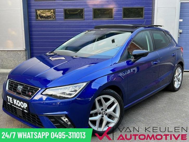 Seat Ibiza 1.0 TSI FR l Open-dak l Navi l Led l Netjes l, Auto's, Seat, Bedrijf, Te koop, Ibiza, ABS, Airbags, Airconditioning