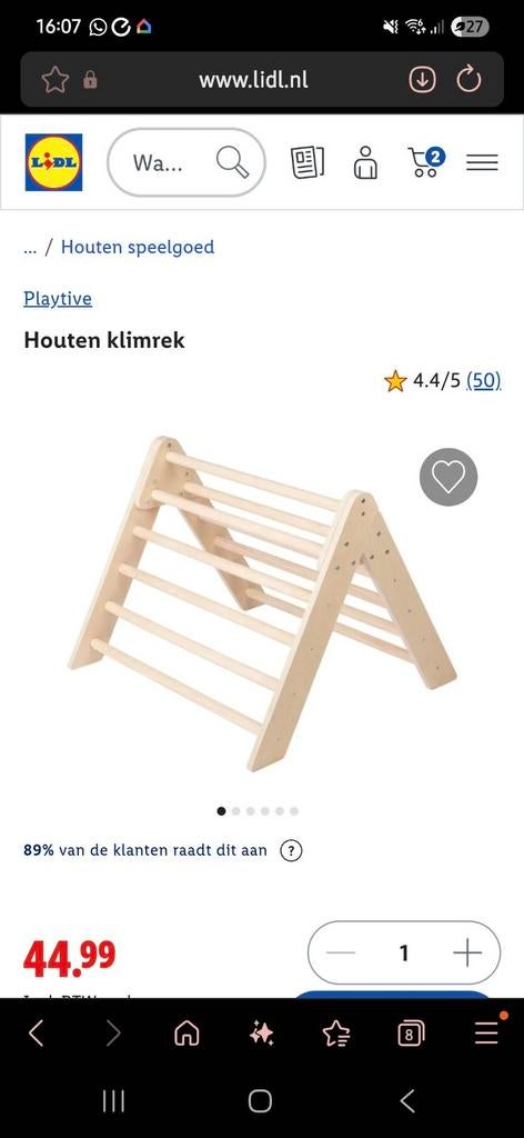 Houten speelgoed/klimrek/glijbaan/balansbord, Kinderen en Baby's, Speelgoed | Houten speelgoed, Ophalen, Zo goed als nieuw, Overige typen