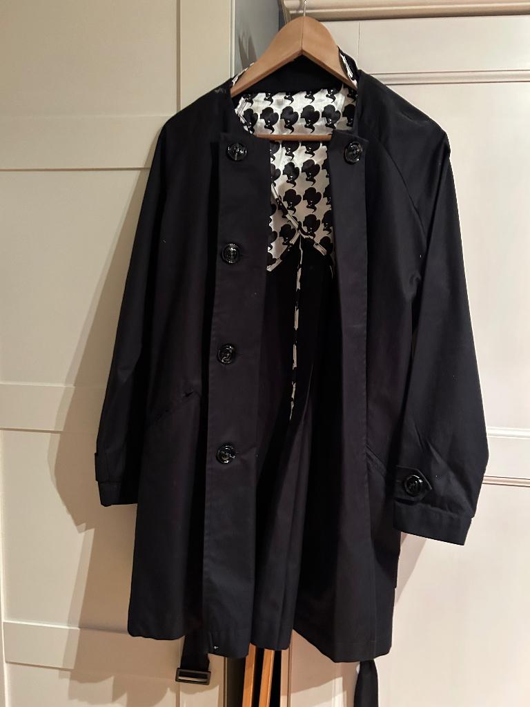 Trenchcoat Reinders, Maat 38/40 (M), Reinders, Zwart, Ophalen of Verzenden