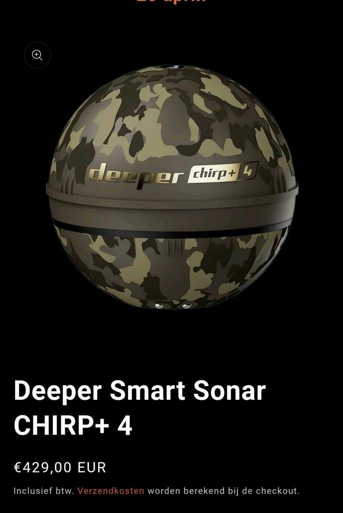 Deeper chirp +4, Ophalen, Nieuw, Overige typen