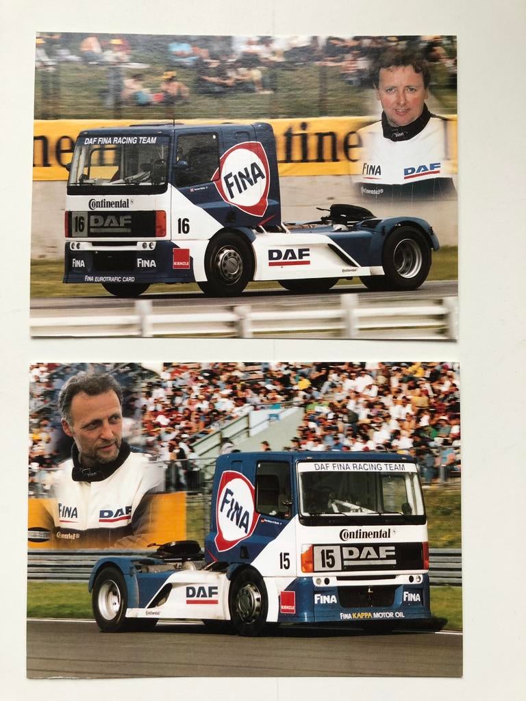 Persfoto’s DAF Fina Racing team, Ophalen of Verzenden, Nieuw, Auto's