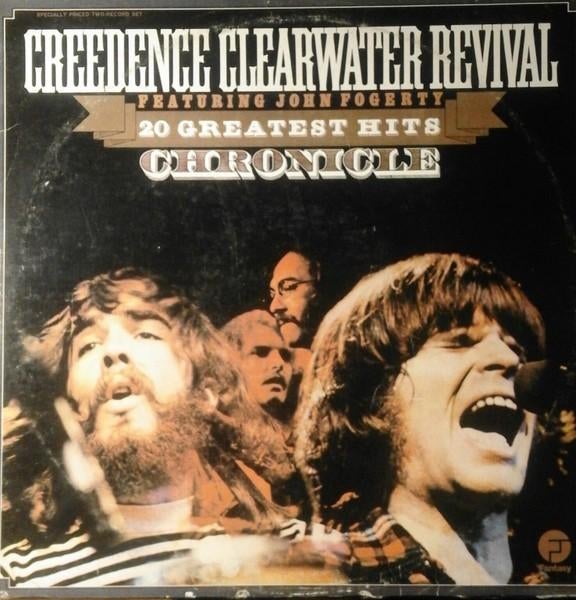 Creedence Clearwater Revival  – Chronicle 1976 2xLP pop rock, Cd's en Dvd's, Vinyl | Rock, Gebruikt, Ophalen of Verzenden, 1970 - 1979