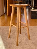 SCANDINAVISCHE EIKEN BARKRUK van Sav & Økse 80 cm hoog, Ophalen, 60 tot 90 cm, Nieuw, 1 kruk