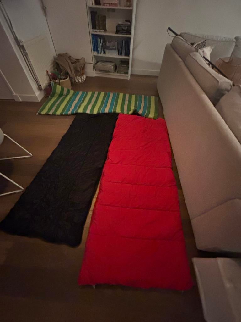 Gratis slaapzakken, Caravans en Kamperen, Ophalen, Gebruikt