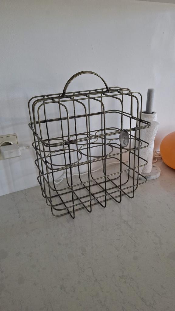 Riverdale metalen wijnrek voor 6 flessen - uitstekende staat, Huis en Inrichting, Woonaccessoires | Wijnrekken, 5 tot 15 flessen