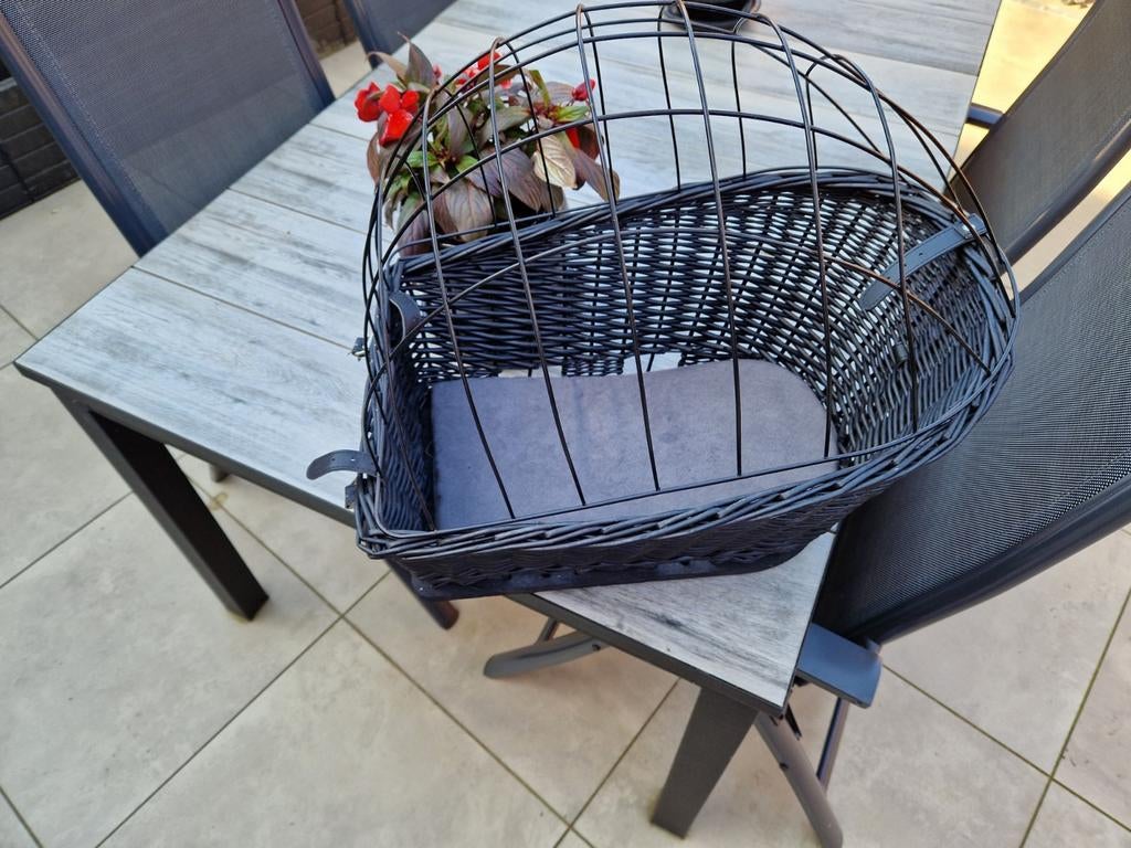 Rieten fietshonden mand, Dieren en Toebehoren, Honden-accessoires, Ophalen