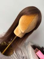 Prachtig haarwerk met pony/lokken 100% echt haar, Sieraden, Tassen en Uiterlijk, Uiterlijk | Haarverzorging, Ophalen of Verzenden