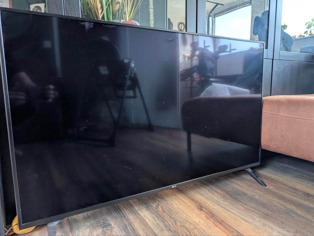 LG 4k LCD 49 inch tv 49sk8000blp, Ophalen, 100 cm of meer, 50 Hz, LG