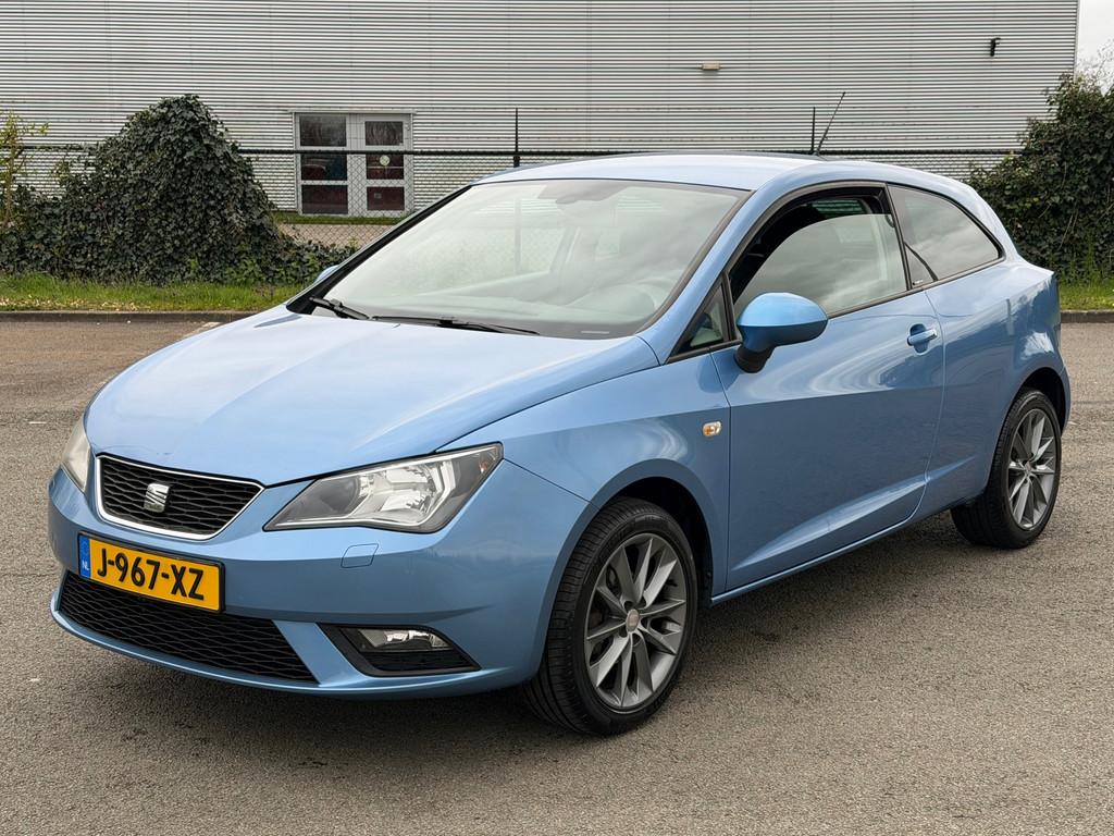 Seat Ibiza SC 1.4 I-Tech - Stoelverw - Half-leder bekleding, Auto's, Seat, Voorwielaandrijving, Euro 5, 86 pk, 4 cilinders