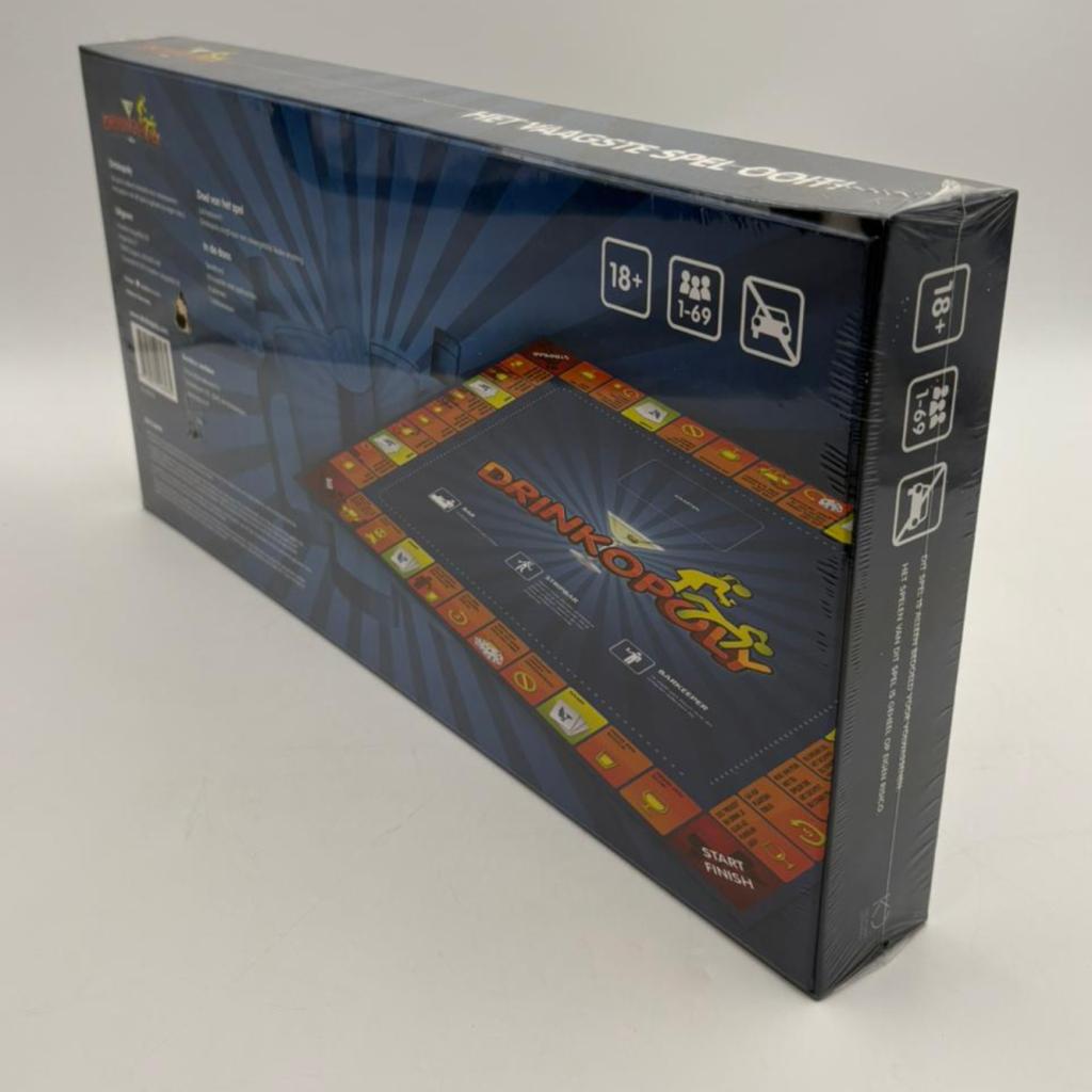 Drinkopoly Bordspel - Het vaagste spel ooit! Gesealed, Ruilrijk, Zo goed als nieuw, Info@ruilrijk.nl, Neerstraat 60, 6041 KD Roermond