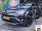 Toyota RAV4 2.5 Hybrid AWD Executive|Black Edition|11-2017, Gebruikt, 1650 kg, Zwart, Leder