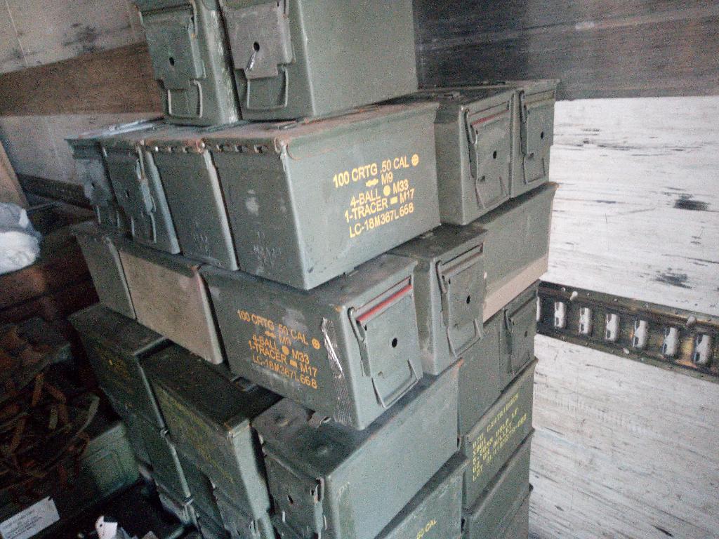 Munitiekist .50 cal (Ruim op voorraad) Leger kistjes, Verzamelen, Militaria | Algemeen, Landmacht, Kist of Geocache, Nederland