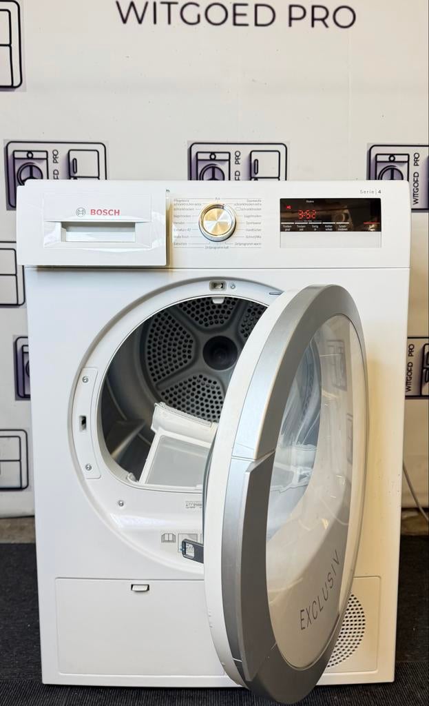 Bosch Serie 4 Warmtepompdroger A+++ Exclusiv - Nette staat!!, Info@live.nl, WITGOED PRO, 8 tot 10 kg, Ophalen of Verzenden