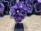 Amethist cluster (92) hoogste kwaliteit, diep paarse kleur., Ophalen of Verzenden, Mineraal