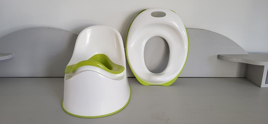 Ikea LÄTTSAM Potje en TOSSIG WC-bril verkleiner, Ophalen, Zo goed als nieuw