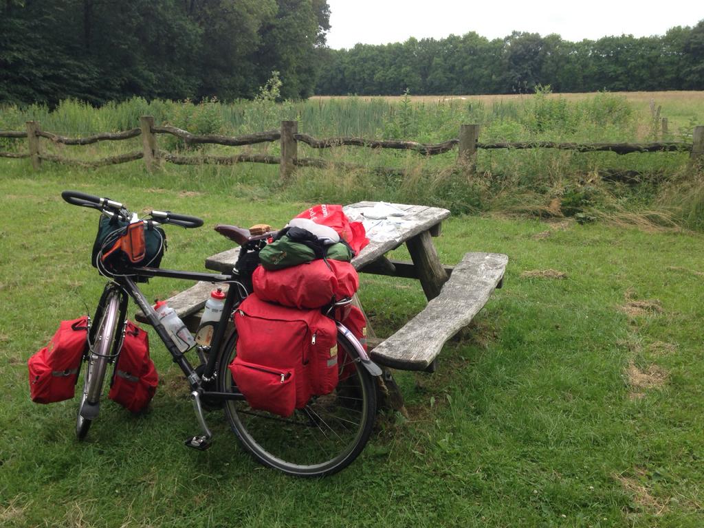 Fietstassen voor- en achterdrager, Ophalen, Gebruikt