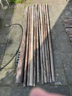 Weidepalen (voor tarp bv), Ophalen, Gebruikt, Palen, Hardhout