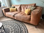 4-zits Bank Boris Bommel meubels cognac, Ophalen, Zo goed als nieuw, Leer