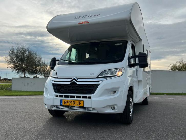 Giottiline-siena 435 family camper, Caravans en Kamperen, Campers, Bedrijf, tot en met 6, Alkoof, Rapido, Fiat, Diesel, Handgeschakeld