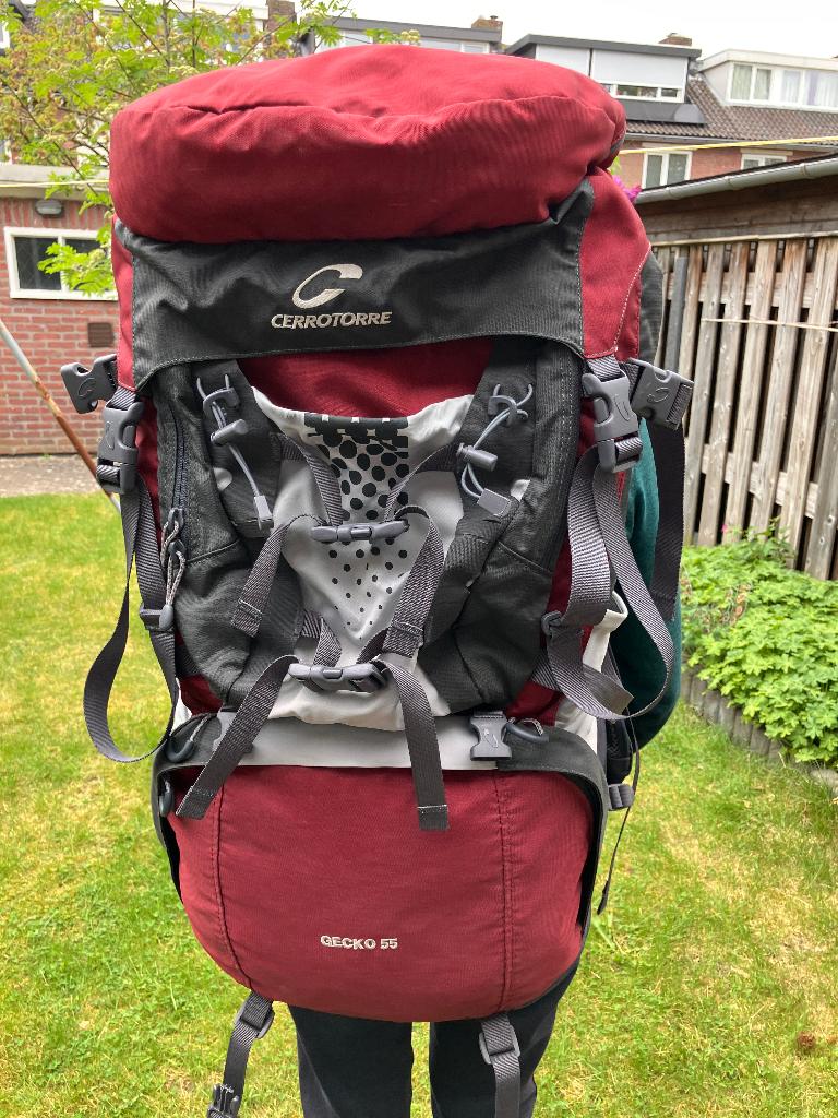 Rugzak 55 liter, Ophalen, Zo goed als nieuw, Rugzak