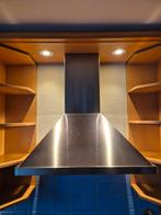 RVS motorloze afzuigkap - Schouwmodel, Ophalen, Gebruikt, Vrijstaand, Wandschouwkap