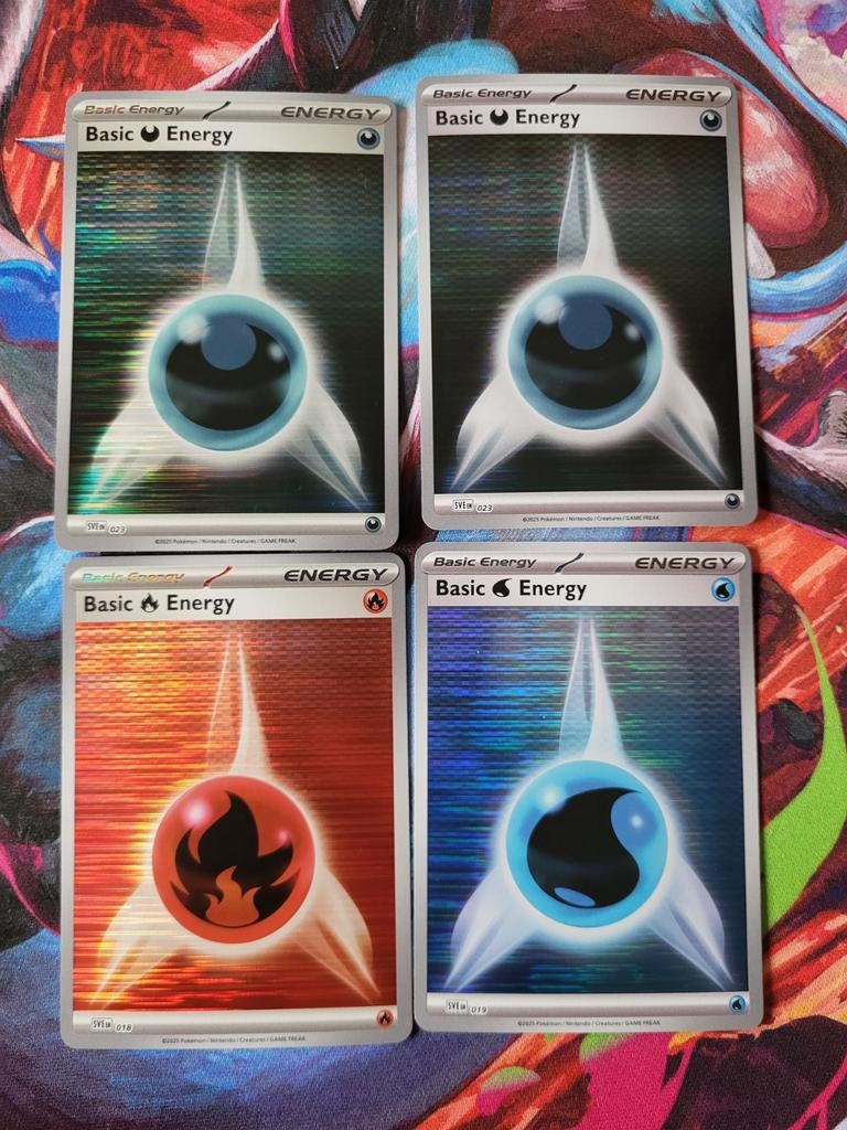 4x Holo Energy, Hobby en Vrije tijd, Verzamelkaartspellen | Pokémon, Ophalen of Verzenden, Zo goed als nieuw, Meerdere kaarten