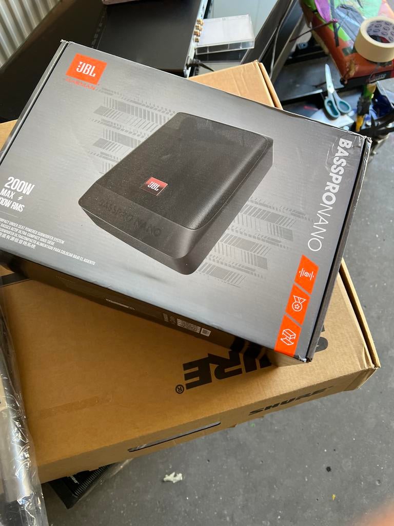 JBL BassPro Nano Compacte Actieve Subwoofer, Ophalen of Verzenden, Nieuw