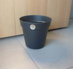 Donkergrijze kunststof bloempot kweekpot groeipot 24 cm Elho, Kunststof, Rond, Ophalen of Verzenden, Balkon