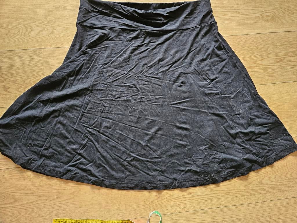 Rok A lijn maat XL, Kleding | Dames, Rokken, Zwart, Maat 46/48 (XL) of groter, Ophalen of Verzenden, Knielengte