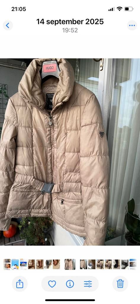 Guess jas maat S( 36), Ophalen of Verzenden, Zo goed als nieuw, Maat 36 (S), Zwart