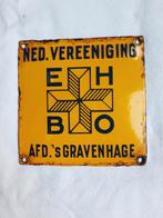 emaille bord bordje ehbo,van 1910/1920, Ophalen of Verzenden