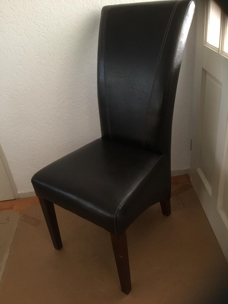 Zo goed als nieuw 1 stuk eetkamer stoelen 🪑, Ophalen of Verzenden, Nieuw, Bruin