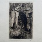 Marius Bauer - ets Een Turksche bazaar - 1889 - nr. 86/100, Verzenden