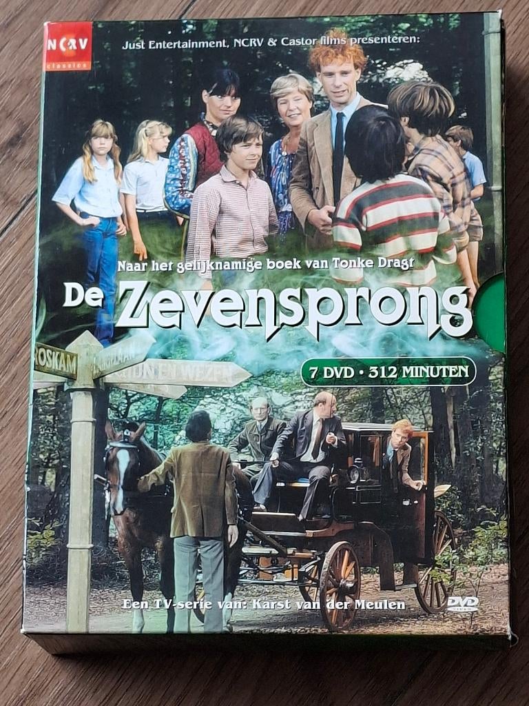 de zevensprong ncrv classics  7 dvd box, Alle leeftijden, Ophalen of Verzenden, Zo goed als nieuw