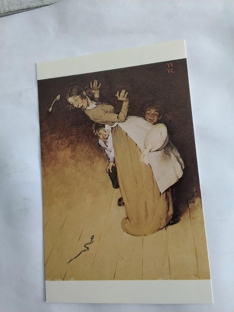 PAINTED BY NORMAN ROCKWELL  for The ADVENTURES OF Tom Sawyer, Ophalen of Verzenden