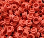 Lego 1x1 round plate with flower, Coral (per 100), Ophalen of Verzenden, Nieuw, Losse stenen, Lego