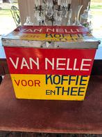 Van Nelle groot winkelblik voor koffie en thee, Ophalen of Verzenden, Gebruikt, Koffie, Van Nelle