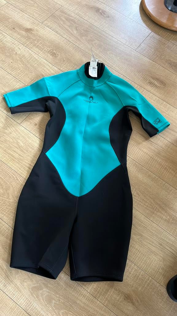 170 176 xs s wetsuit shorty korte wetsuit surf gymshark top, Ophalen of Verzenden, Zo goed als nieuw, Meisje, Sport- of Zwemkleding